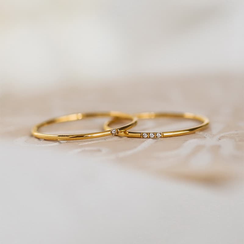Cross-Border Popular Ultra-Fine Diamond Titanium Steel Ring That Does Not Fade, High-End, Fashionable, Simple, Niche, Light Luxury, One-Piece Drop Shipping