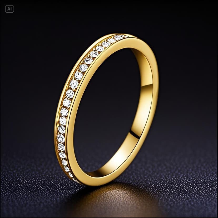 European and American Cross-Border Jewelry Manufacturers Light Luxury Diamond-Encrusted Design Niche Ultra-Fine Couple Rings Stainless Steel Pair Rings