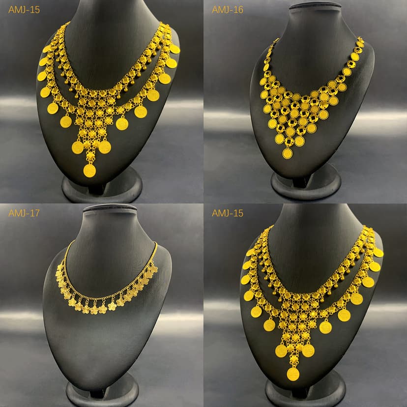 Ethnic European and American Retro Tassel Coin Necklace Middle East Dubai Indian Jewelry Necklace Jewelry